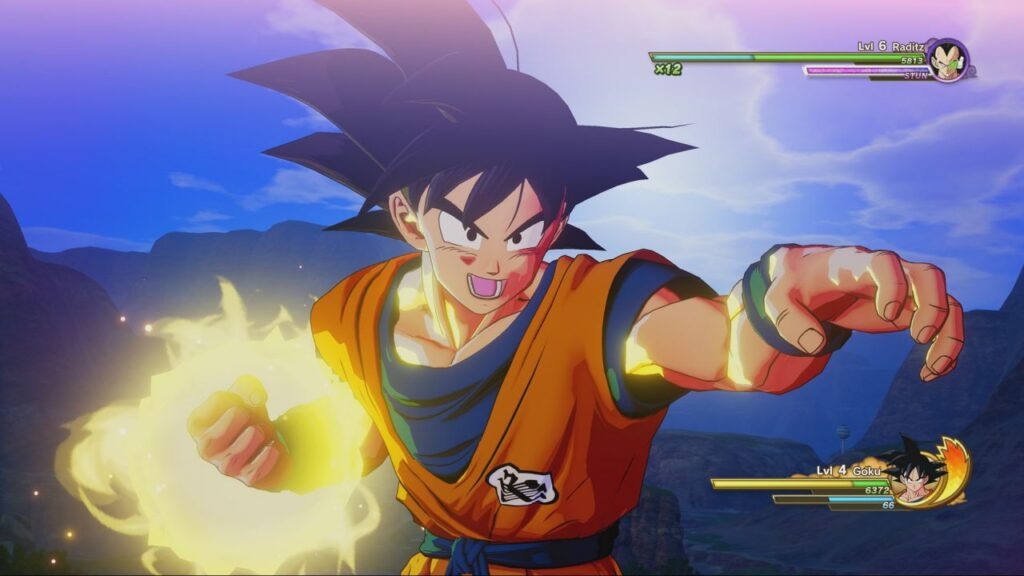 dragon-ball-z-kakarot-gameplay-goku-tecnica-pugno