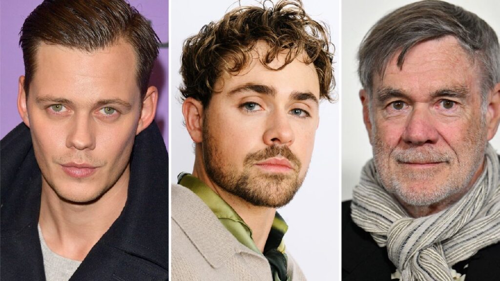 Bill Skarsgard, Dacre Montgomery e Gus Van Sant