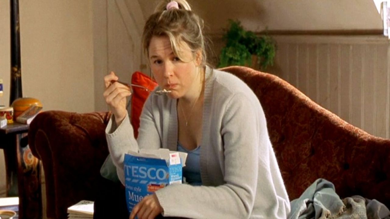 Una scena del film Il diario di Bridget Jones.