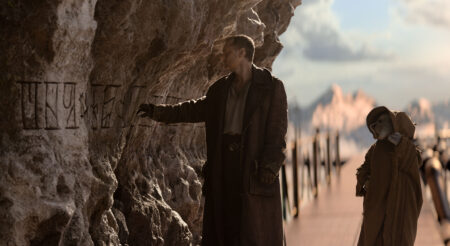 Jude Law in una scena di Star Wars: Skeleton Crew - © Lucasfilm