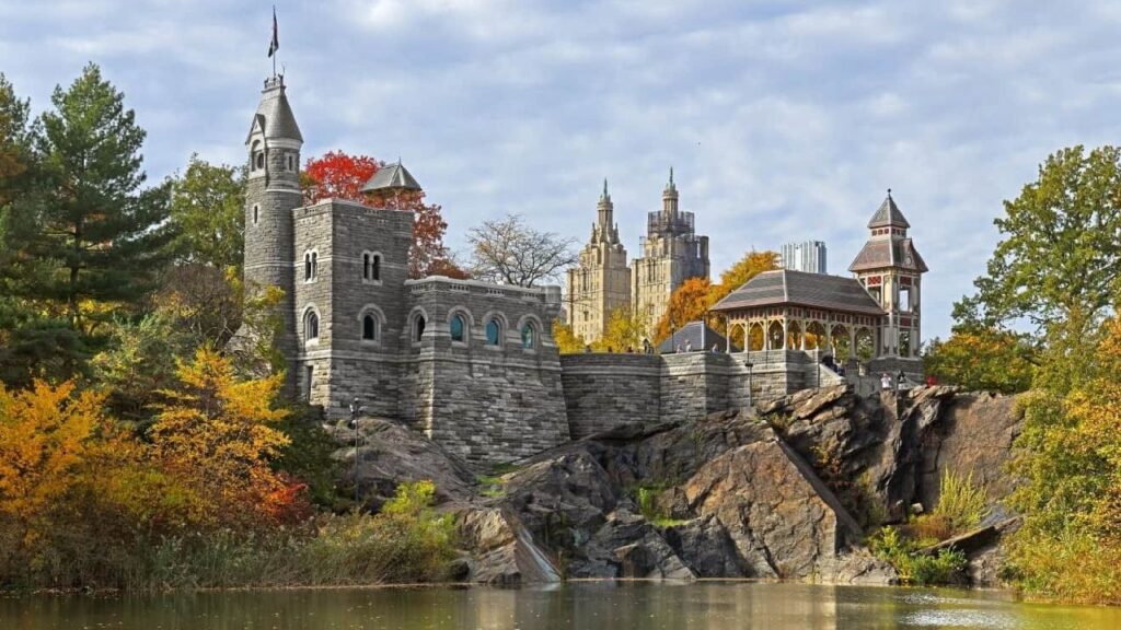 Il Belvedere Castle di Central Park a New York