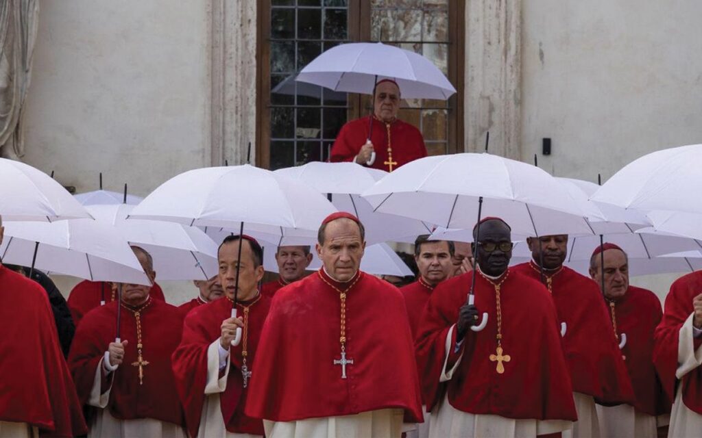 Una scena di Conclave