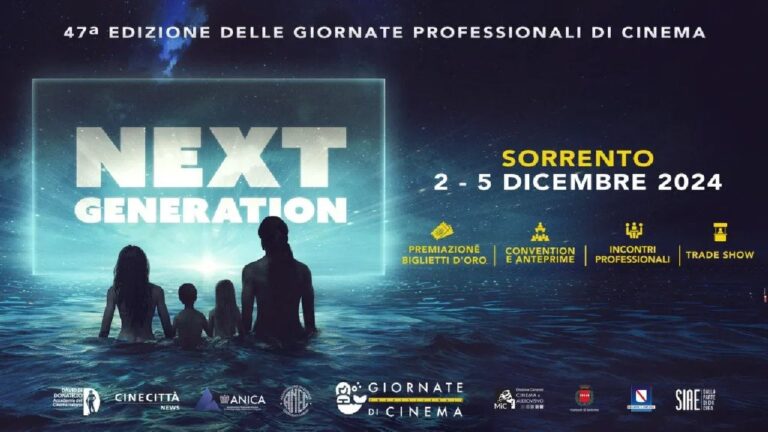 Poster ufficiale delle Giornate Professionali di Cinema