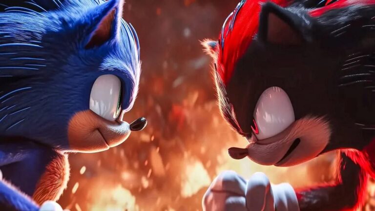 Una scena del film Sonic 3