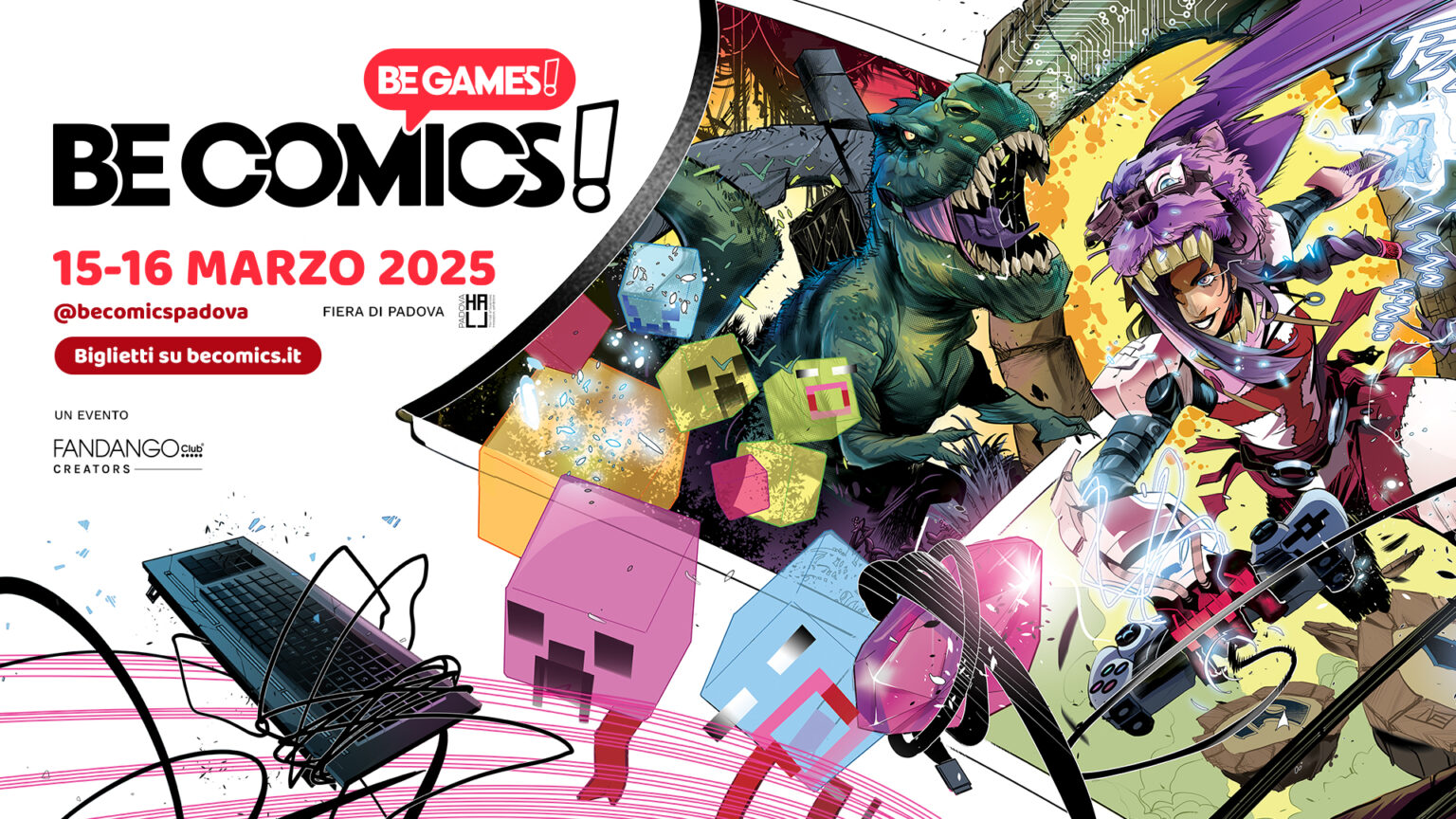 Be Comics! Be Games! - Locandina