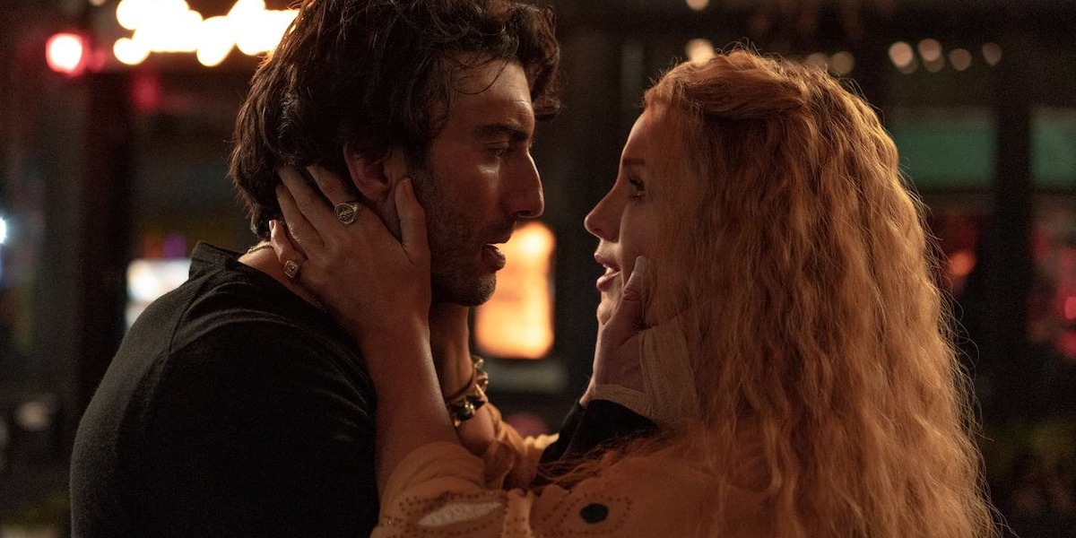 Justin Baldoni e Blake Lively in una scena del film It Ends With Us