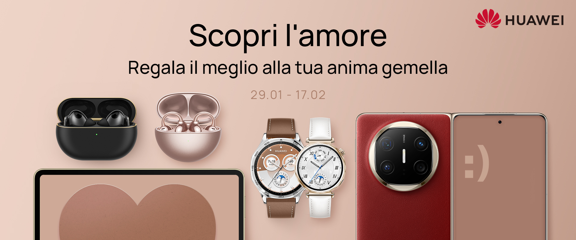 Offerte di San Valentino di Huawei