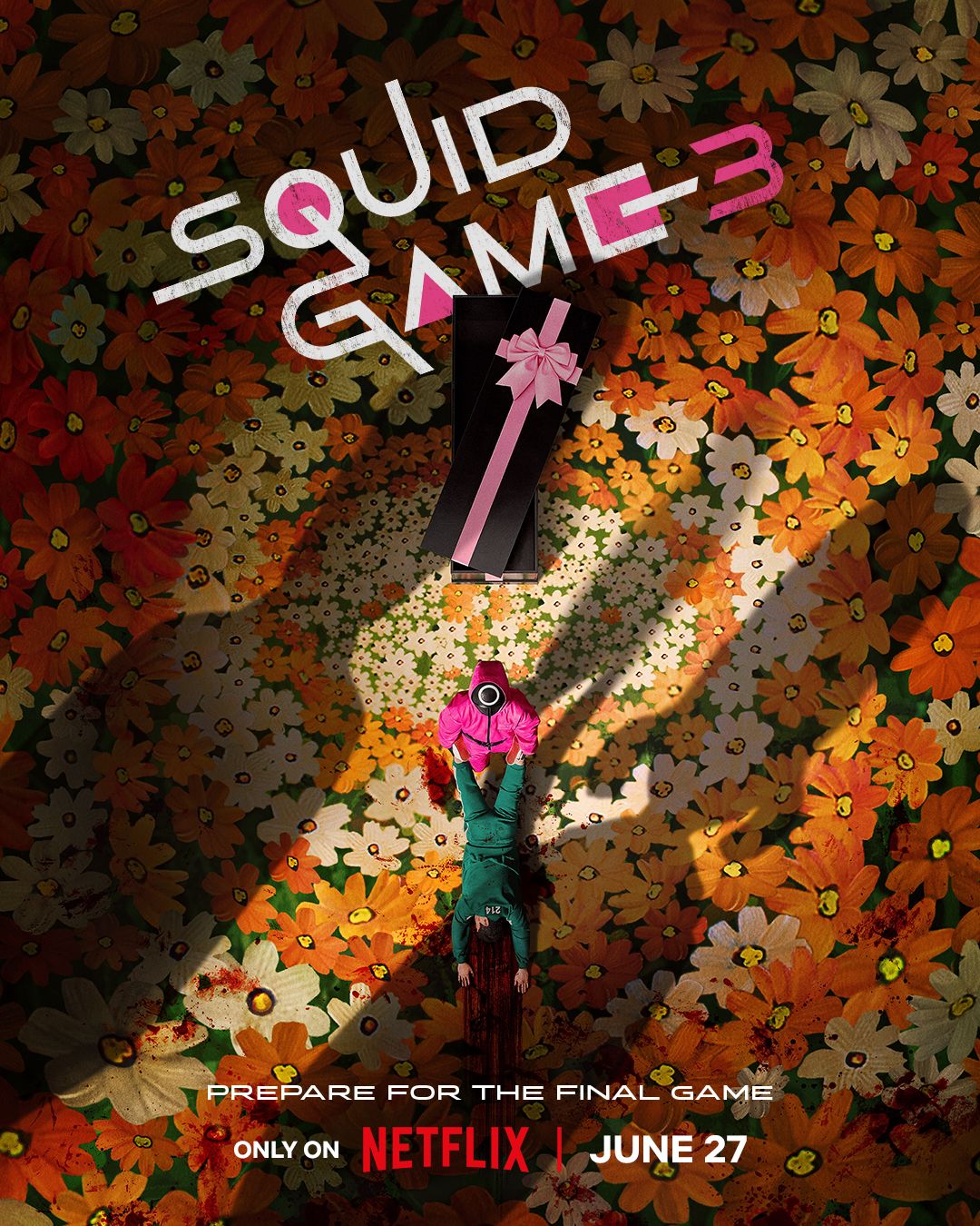 Poster della terza stagione di Squid Game