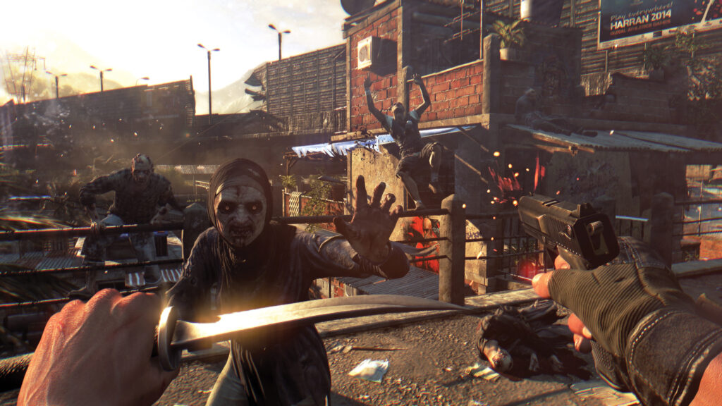 Una sequenza di azione in Dying Light. Fonte, Techland