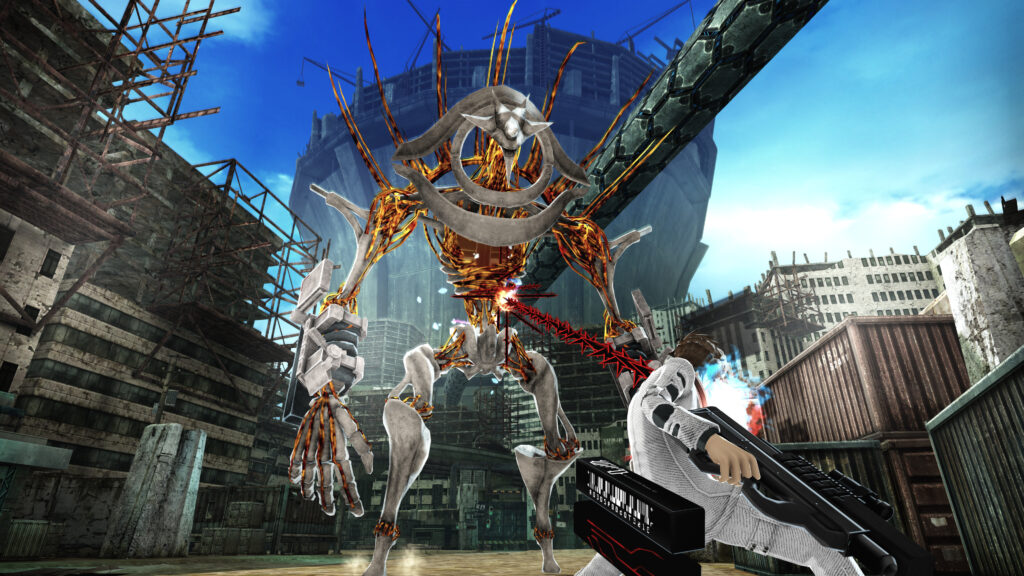 Una schermata di gioco di Freedom Wars