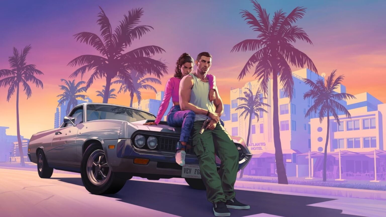 La cover art ufficiale di Grand Theft Auto 6