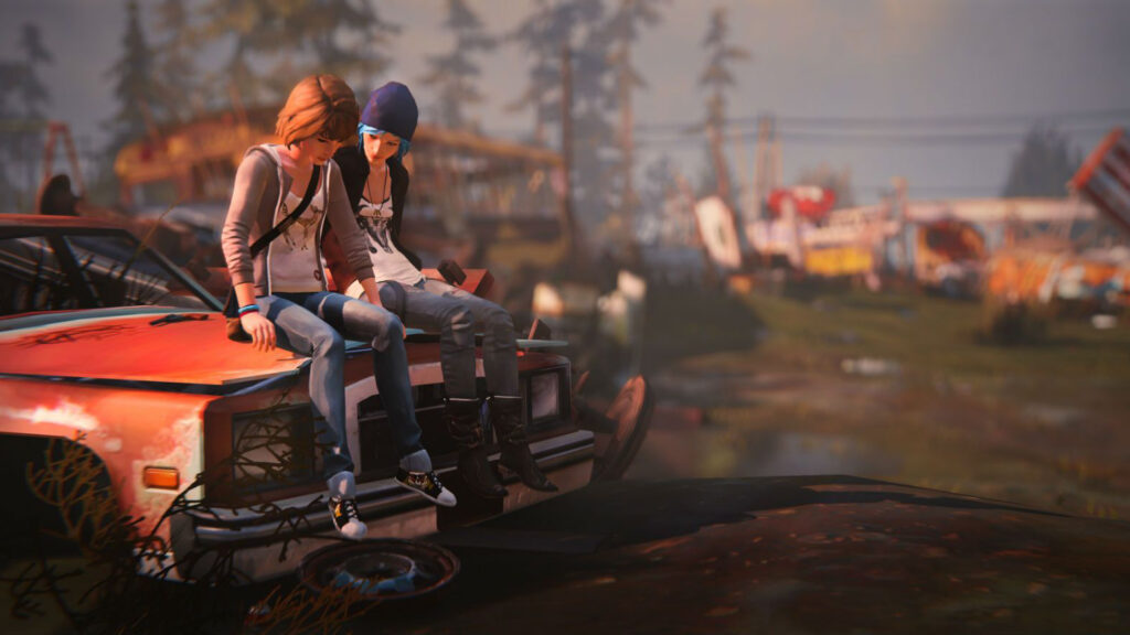 Max e Chloe assieme in Life is Strange