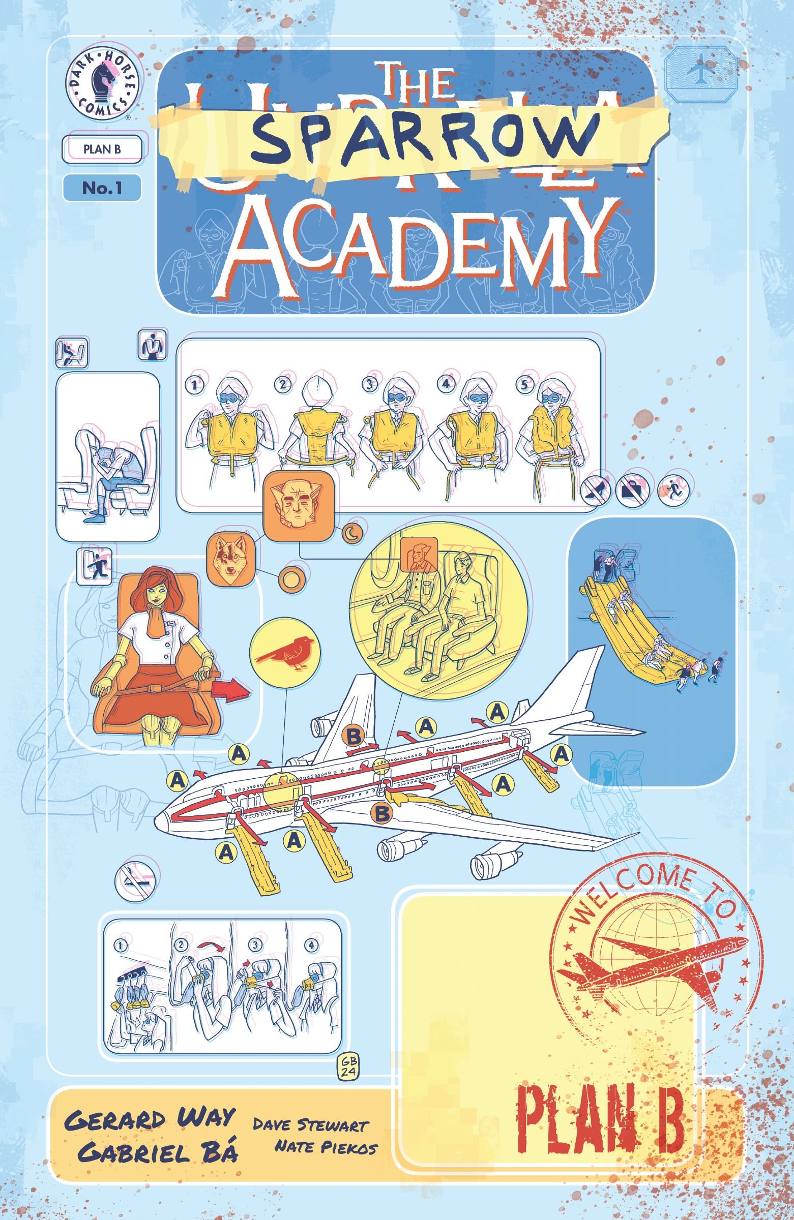 Cover alternativa di The Umbrella Academy Plan B