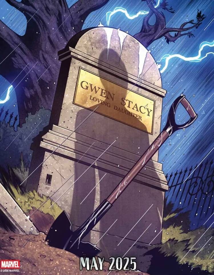 Immagine di un volume di Maggio 2025 della Marvel Comics