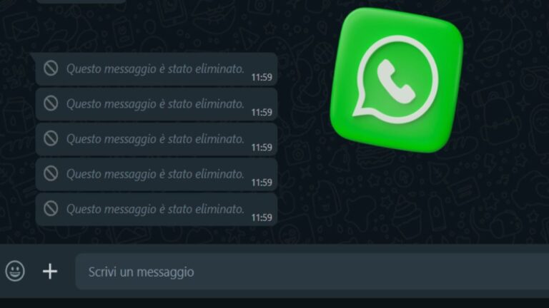 Leggere i messaggi eliminati su Whatsapp