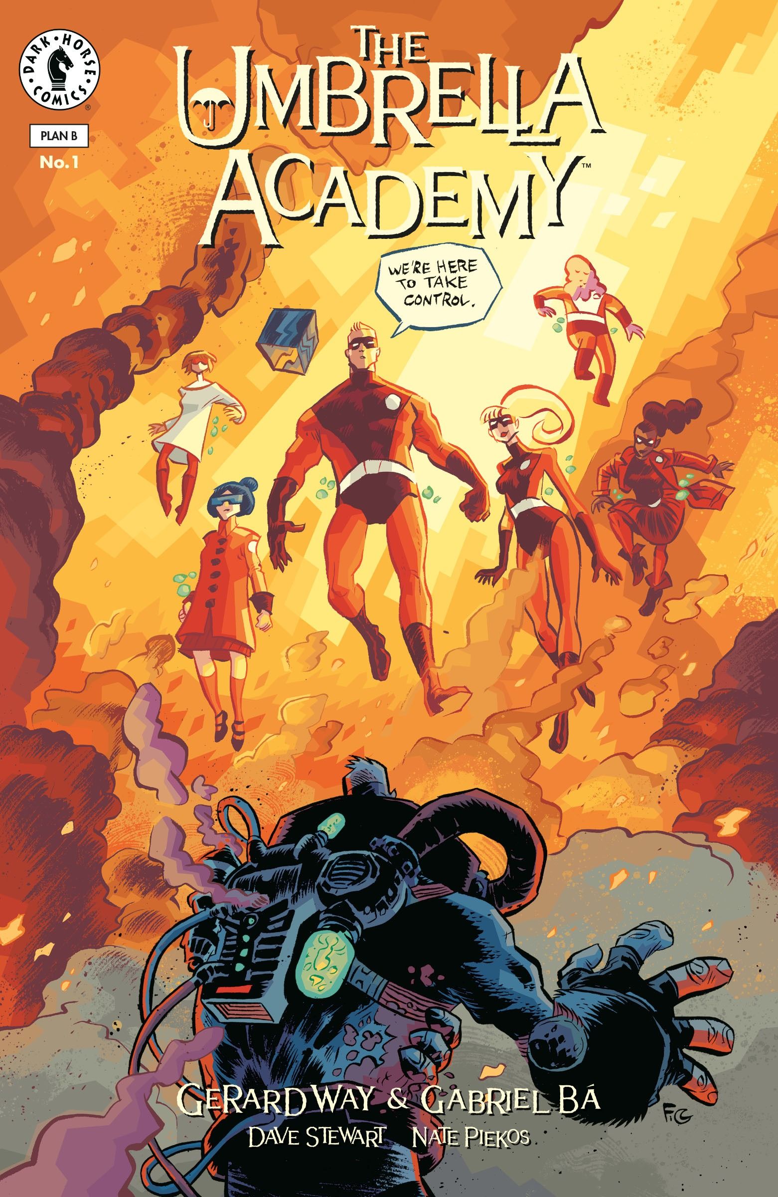 Una cover alternativa di The Umbrella Academy Plan B
