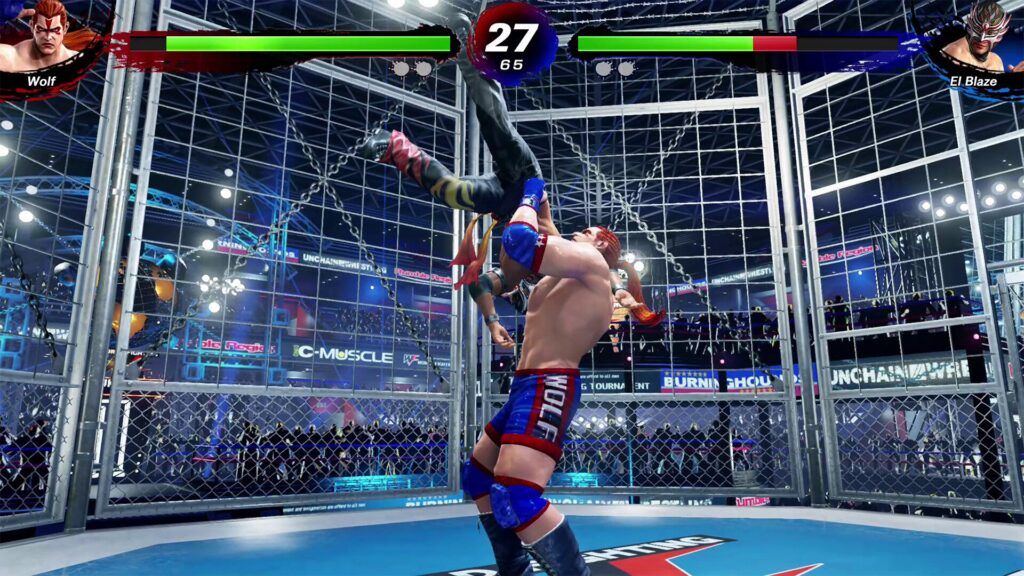 Uno scontro in corso in Virtua Fighter 5 R.E.V.O.