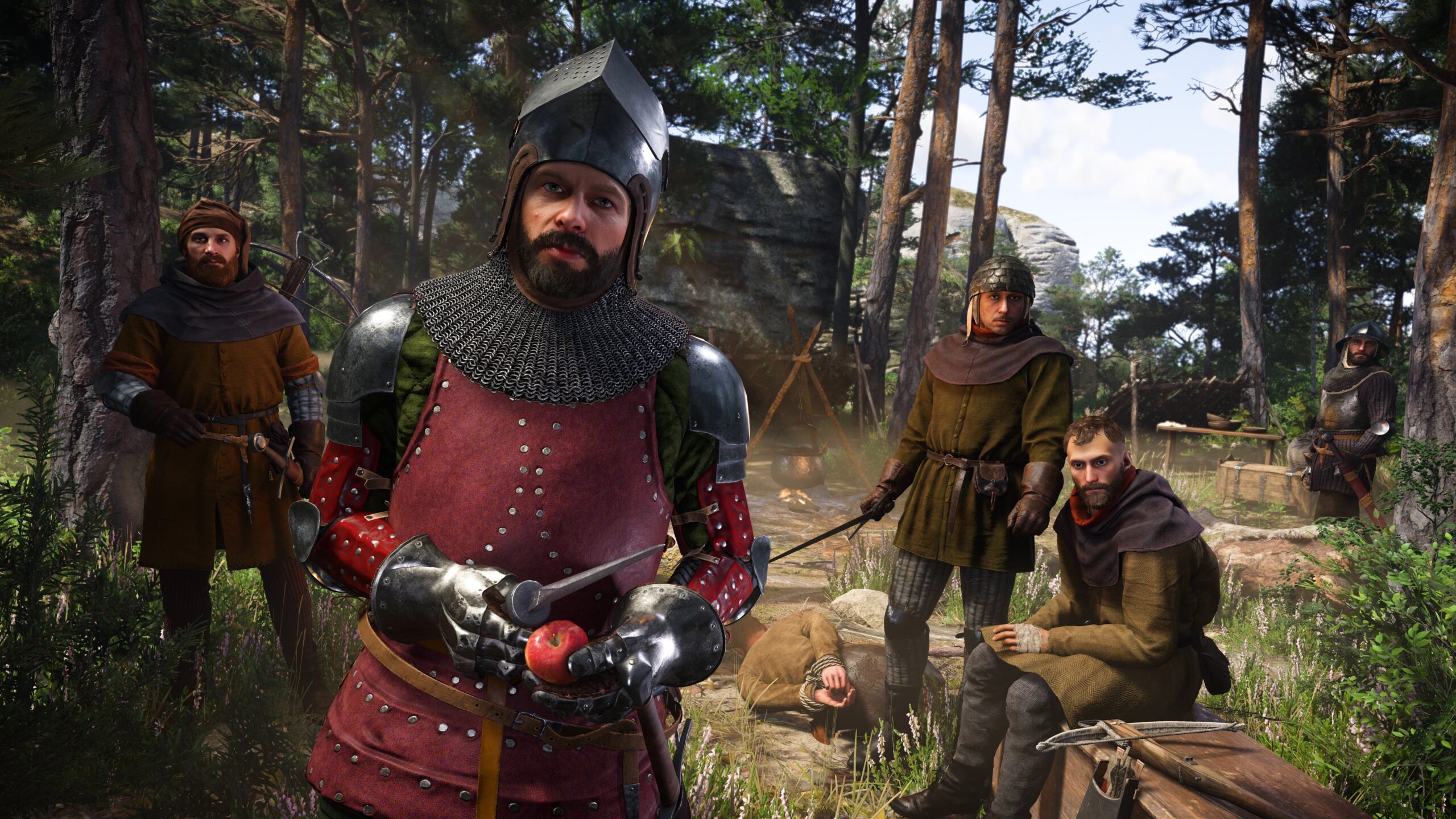 Kingdom Come Deliverance 2, screen di gioco dei cavalieri