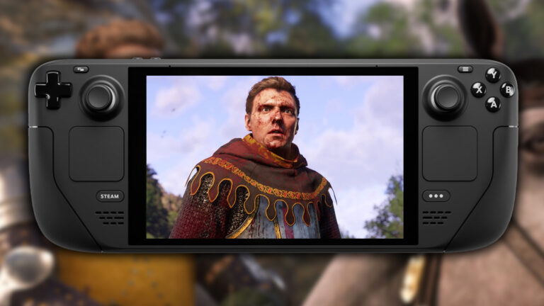 Kingdom Come Deliverance 2, uno screen del gioco su Steam Deck