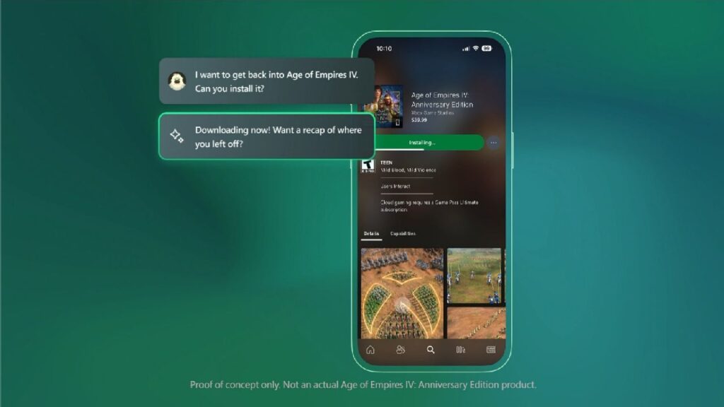 App di Xbox Copilot