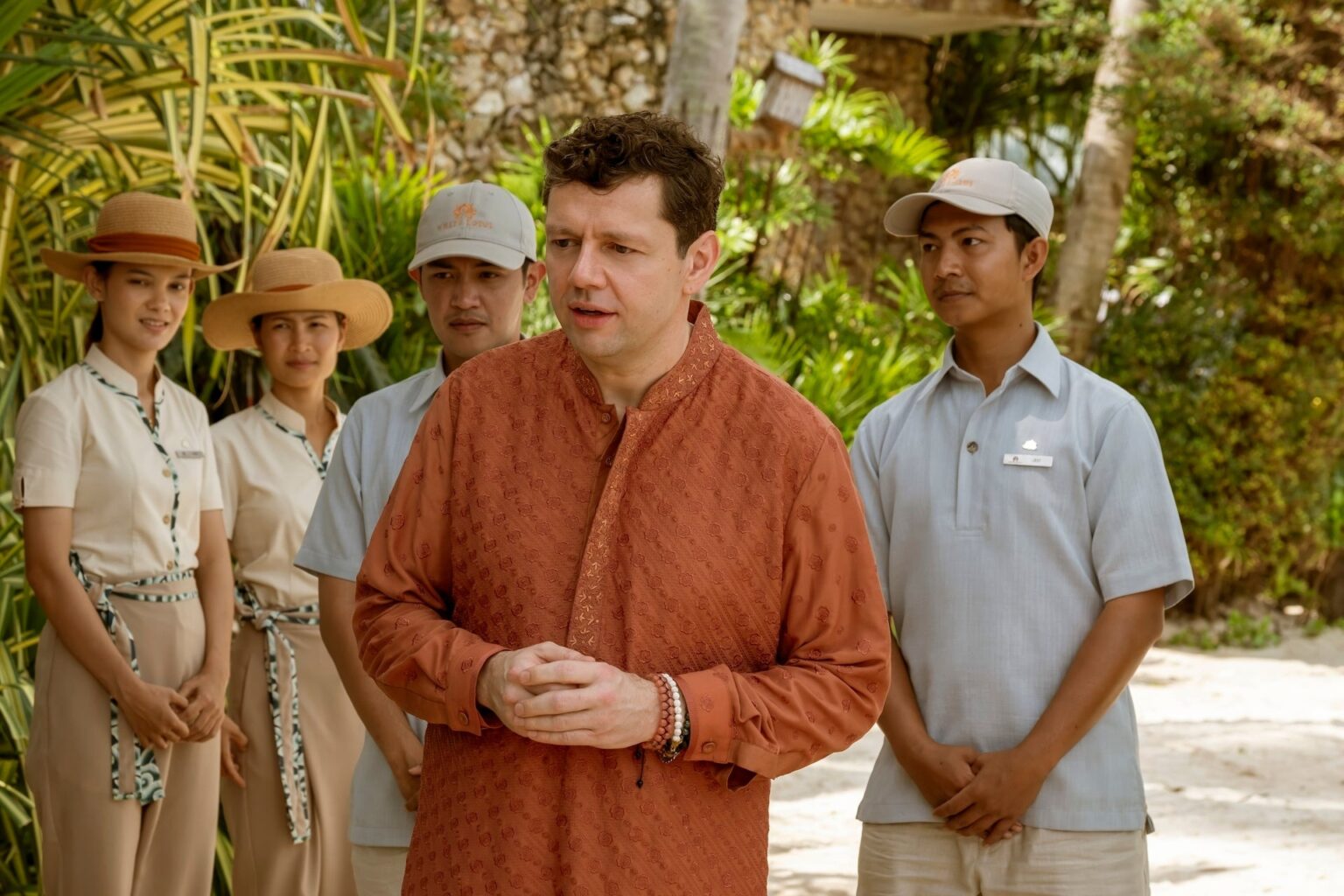 Christian Friedel in The White Lotus