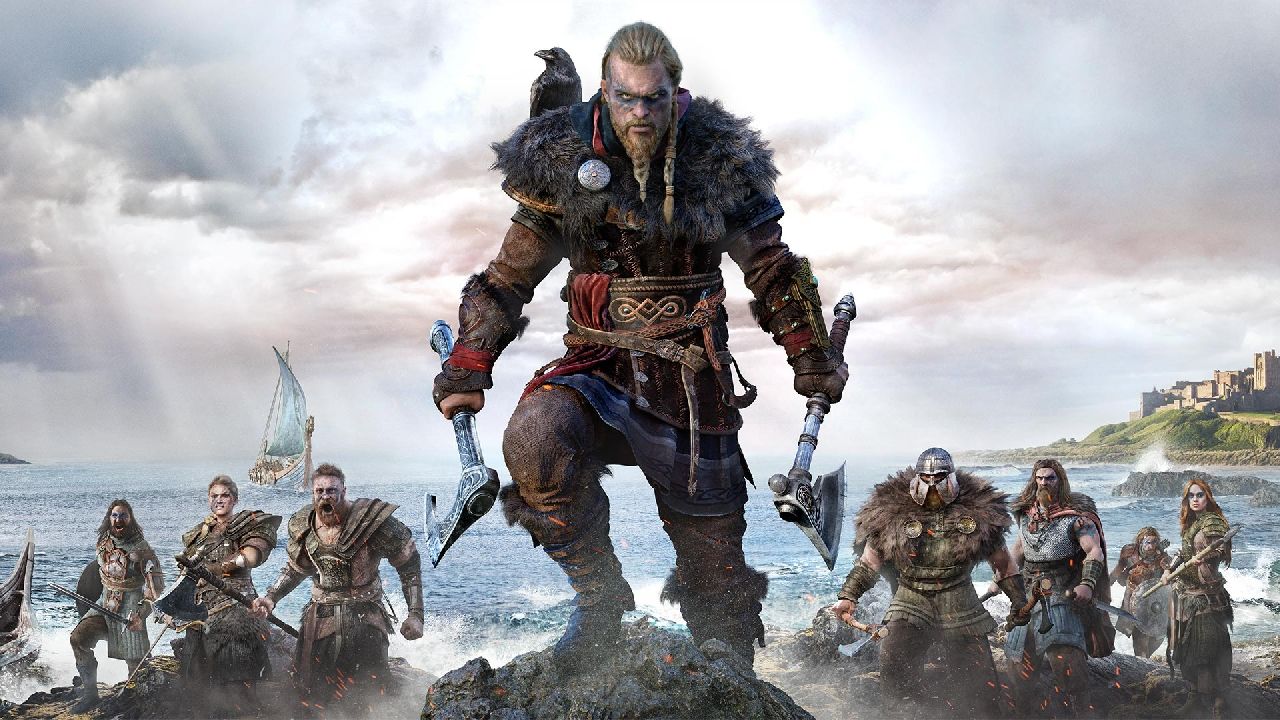 Eivor nel poster di Assassin's Creed Valhalla