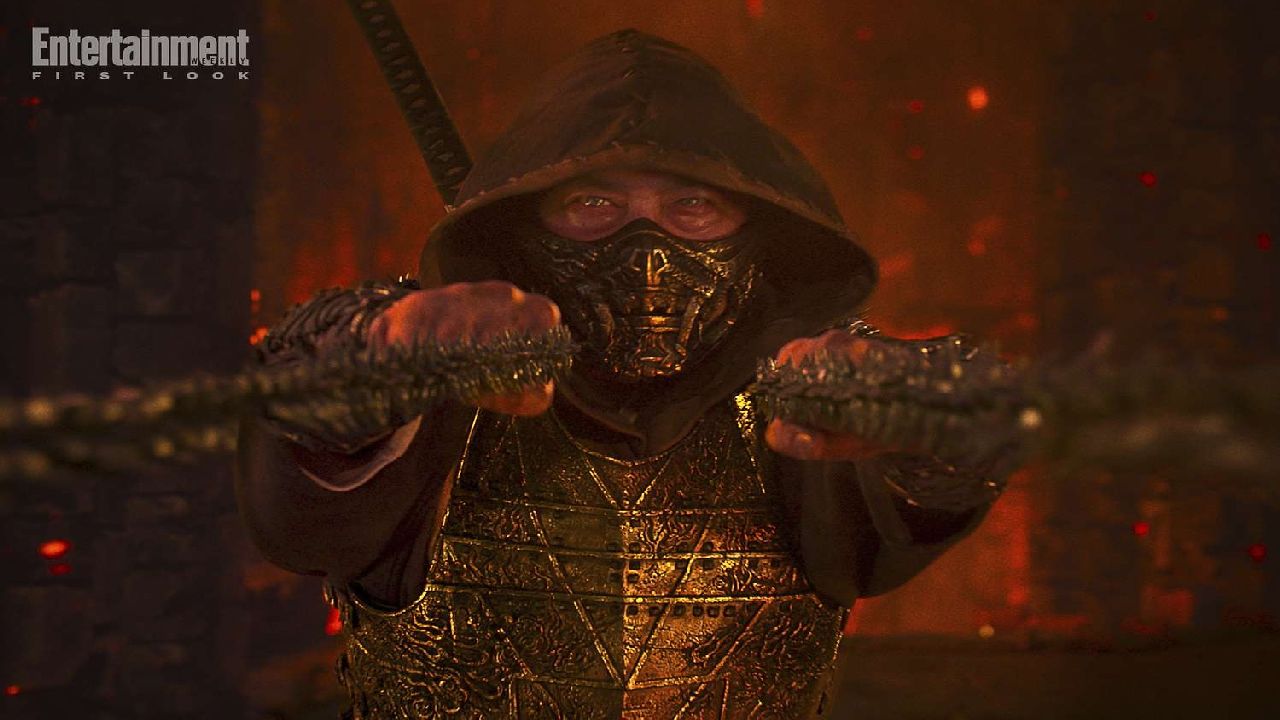 Hiroyuki Sanada nei panni di Scorpion in Mortal Kombat 2