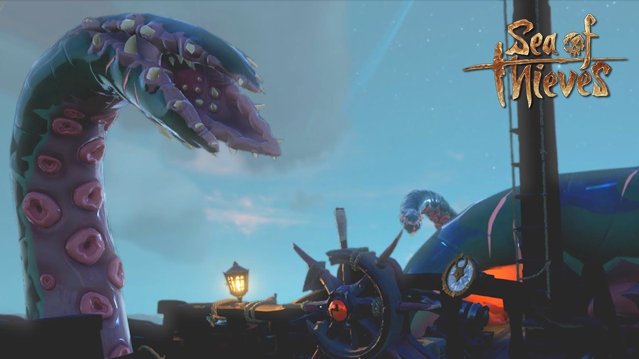 Il Kraken in Sea of Thieves