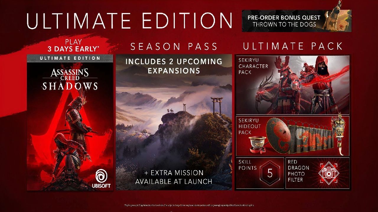 Immagine del season pass di Assassin's Creed Shadows