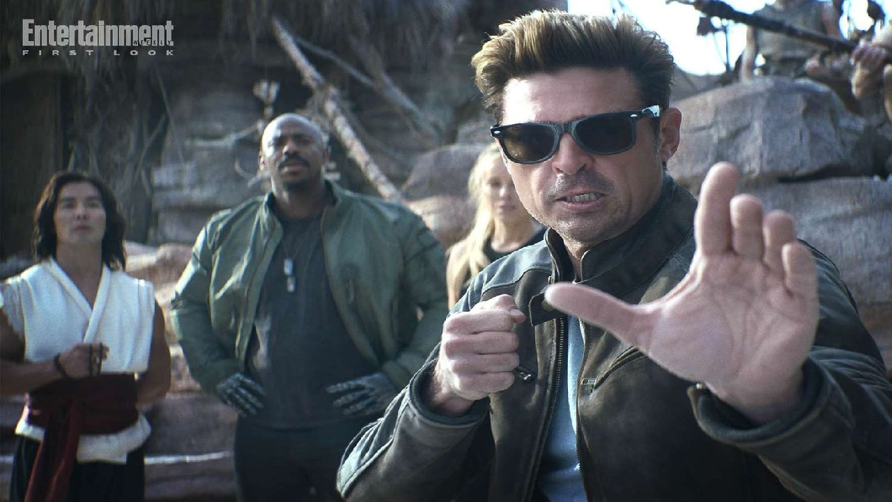 Karl Urban nei panni di Johnny Cage in Mortal Kombat 2