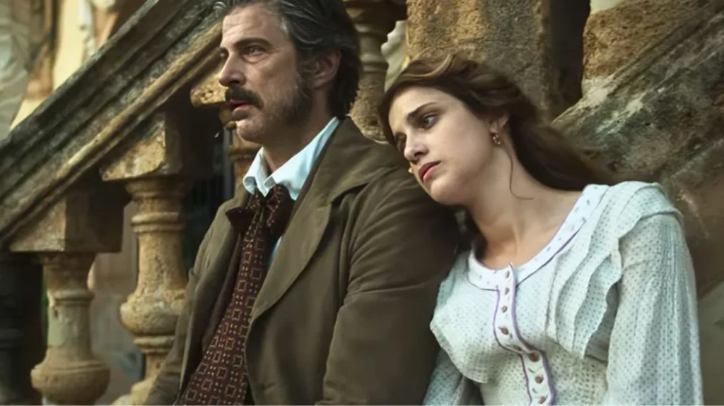 Kim Rossi Stuart e Benedetta Porcaroli in una scena de Il Gattopardo ©Netflix.jpg