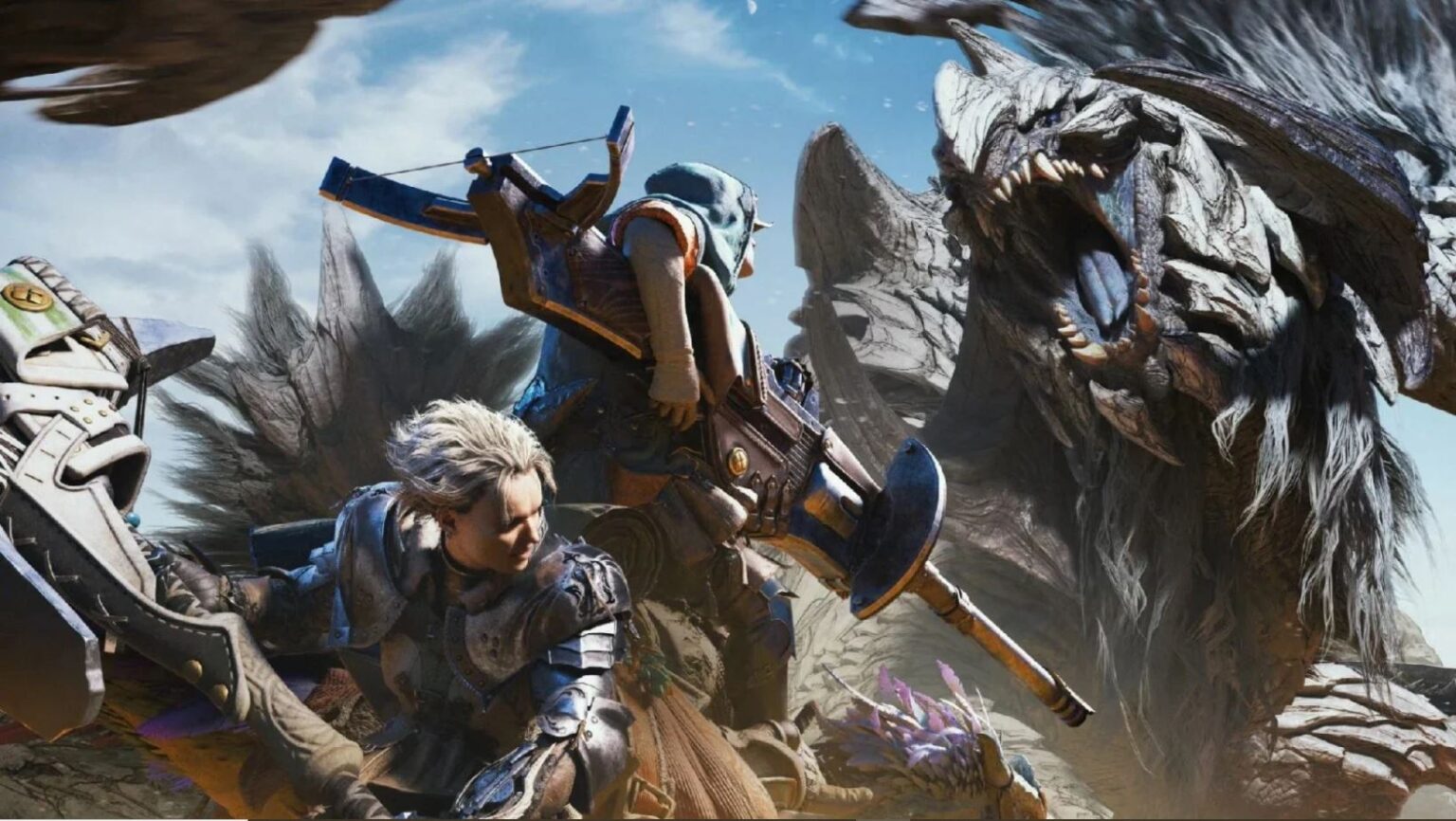Cover art ufficiale di Monster Hunter Wilds