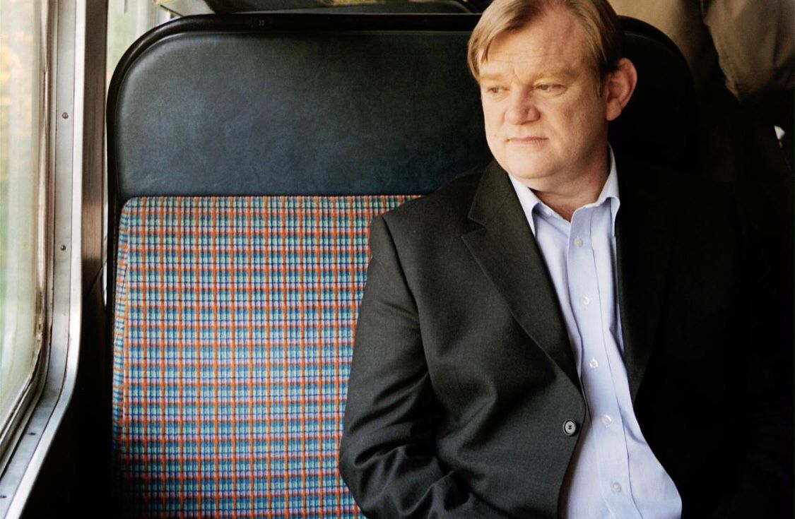Brendan Gleeson in una scena del cortometraggio Six Shooter (2004)