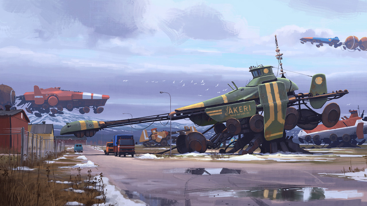 Immagine di Simon Stålenhag - © Simon Stålenhag