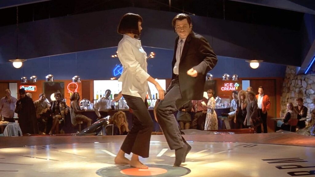 Vincent Vega e Mia Wallace
