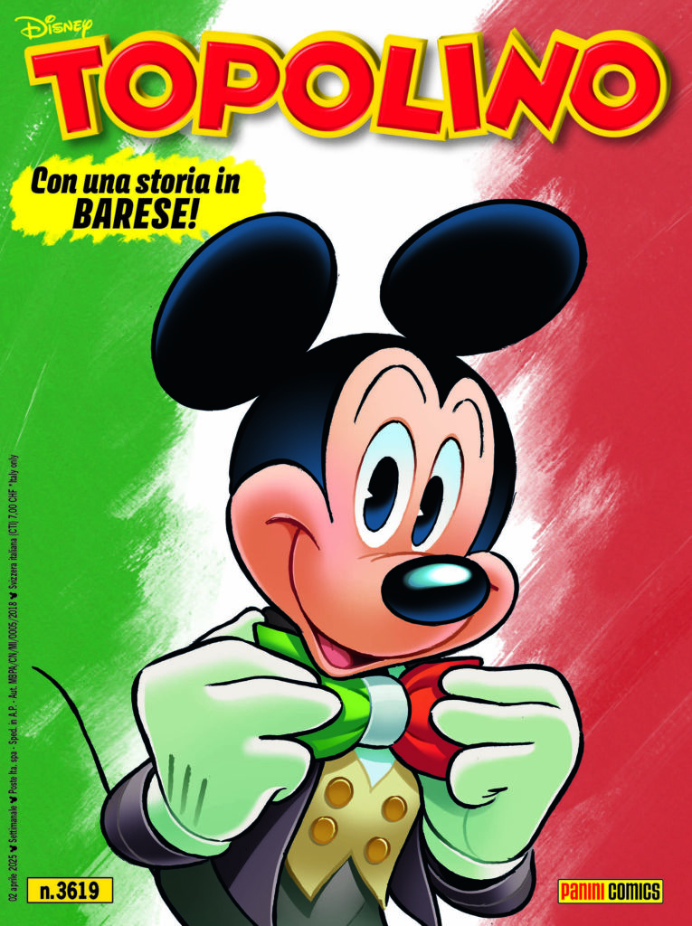Cover di Topolino in barese