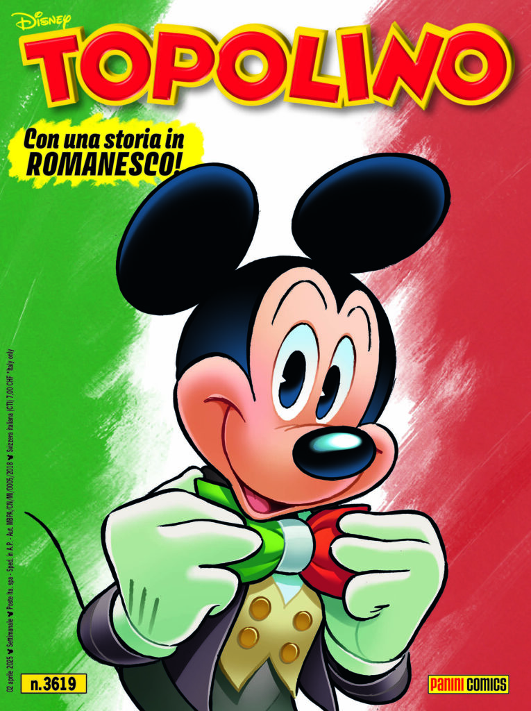 Cover di Topolino in romanesco
