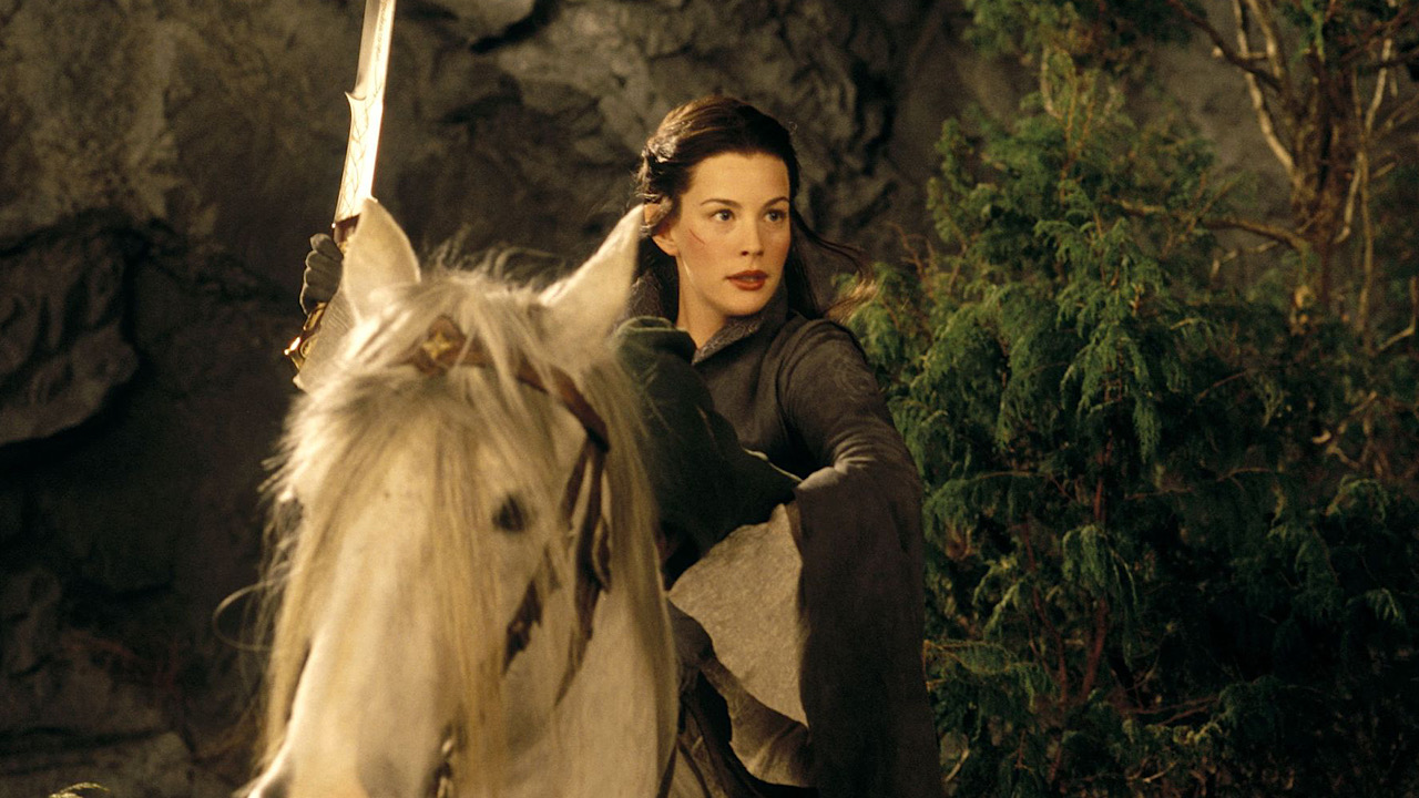 Liv Tyler come Arwen ne Il Signore degli Anelli la Compagnia dell’Anello, Fonte: Medusa Film