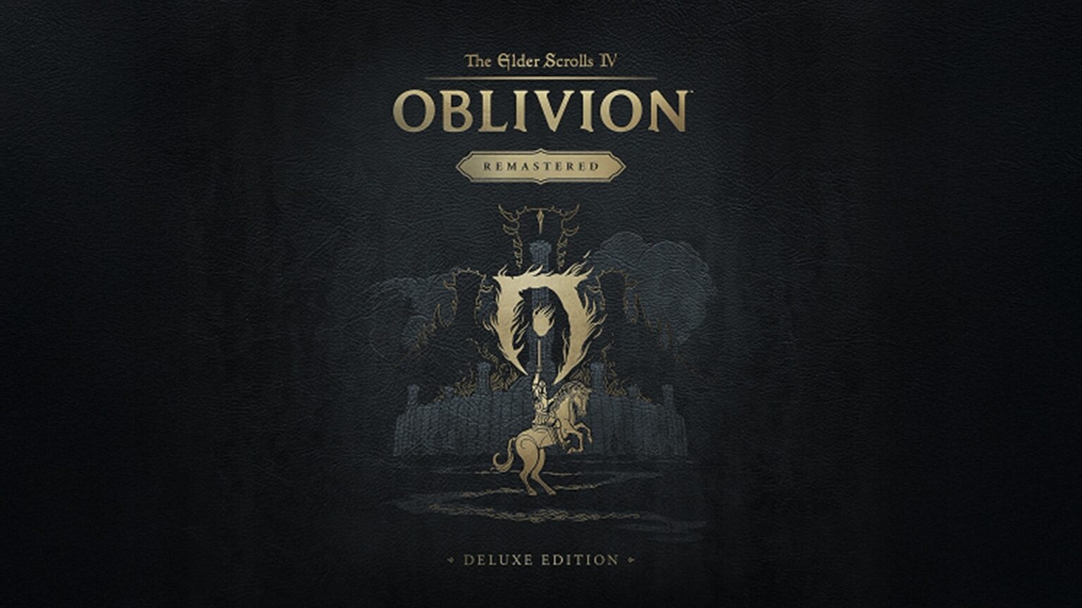 Poster della deluxe edition di Oblivion Remastered
