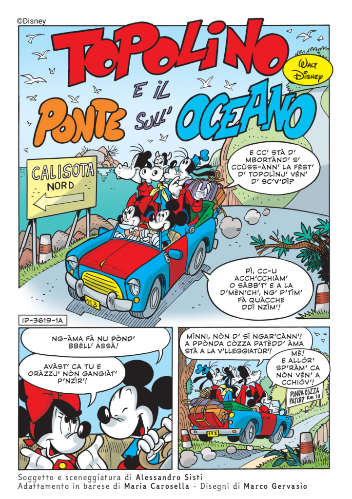 Topolino in barese
