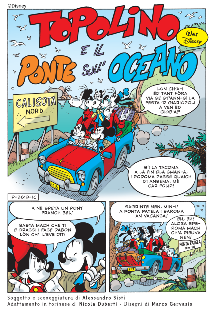 Topolino in torinese