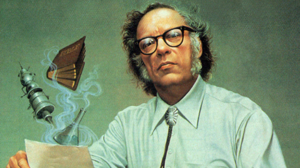 Un ritratto di Isaac Asimov