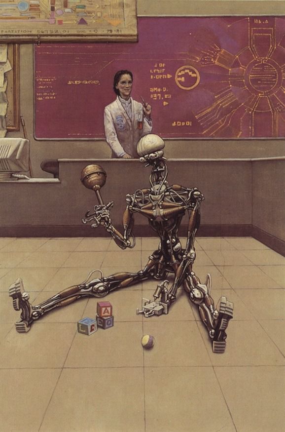 La dottoressa Susan Calvin ritratta da Ralph McQuarrie