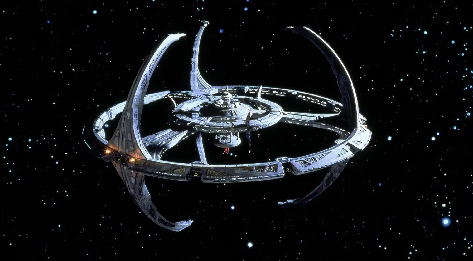 La stazione spaziale Deep Space Nine