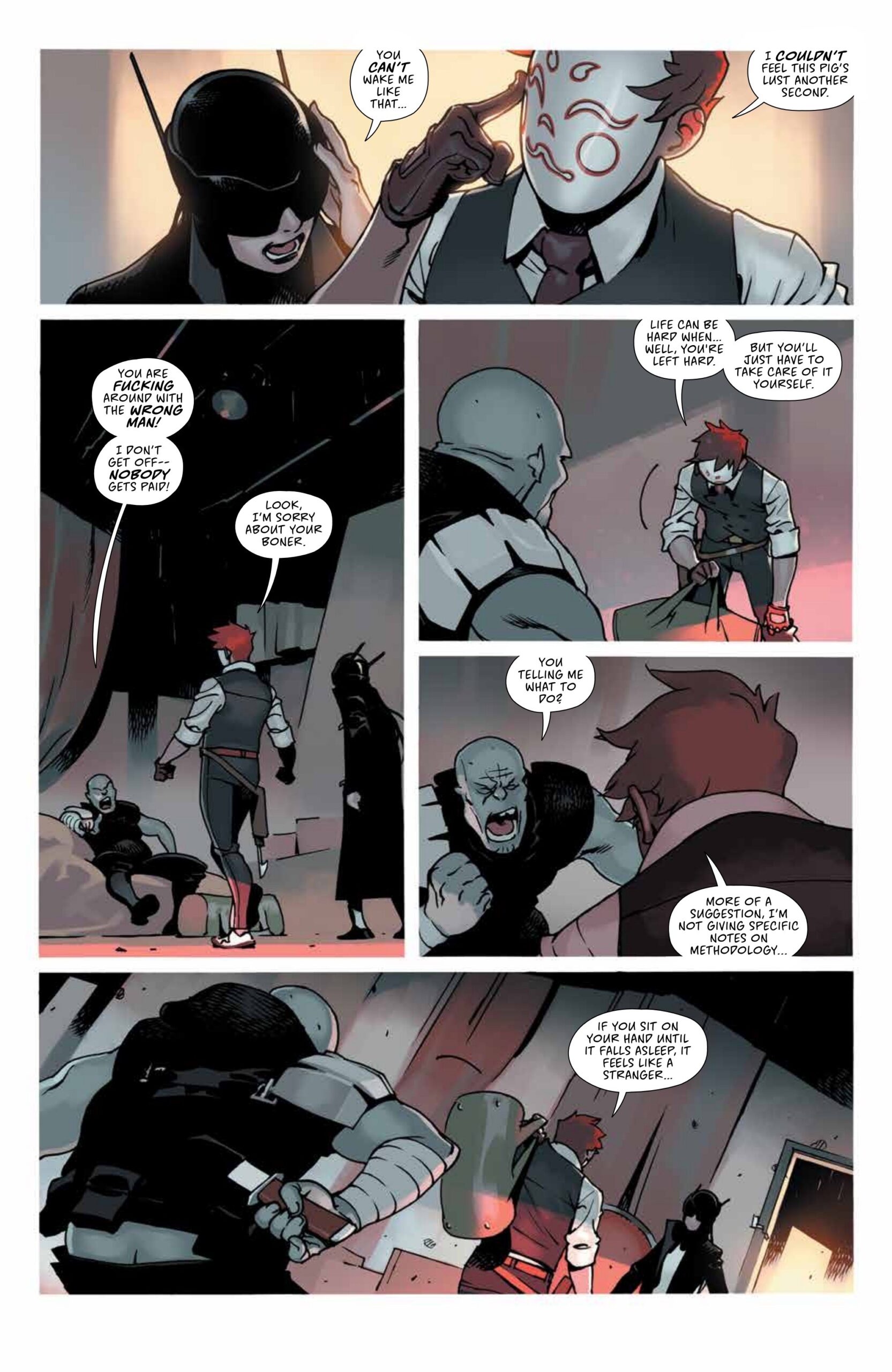 Una tavola di Napalm Lullaby - © Image Comics