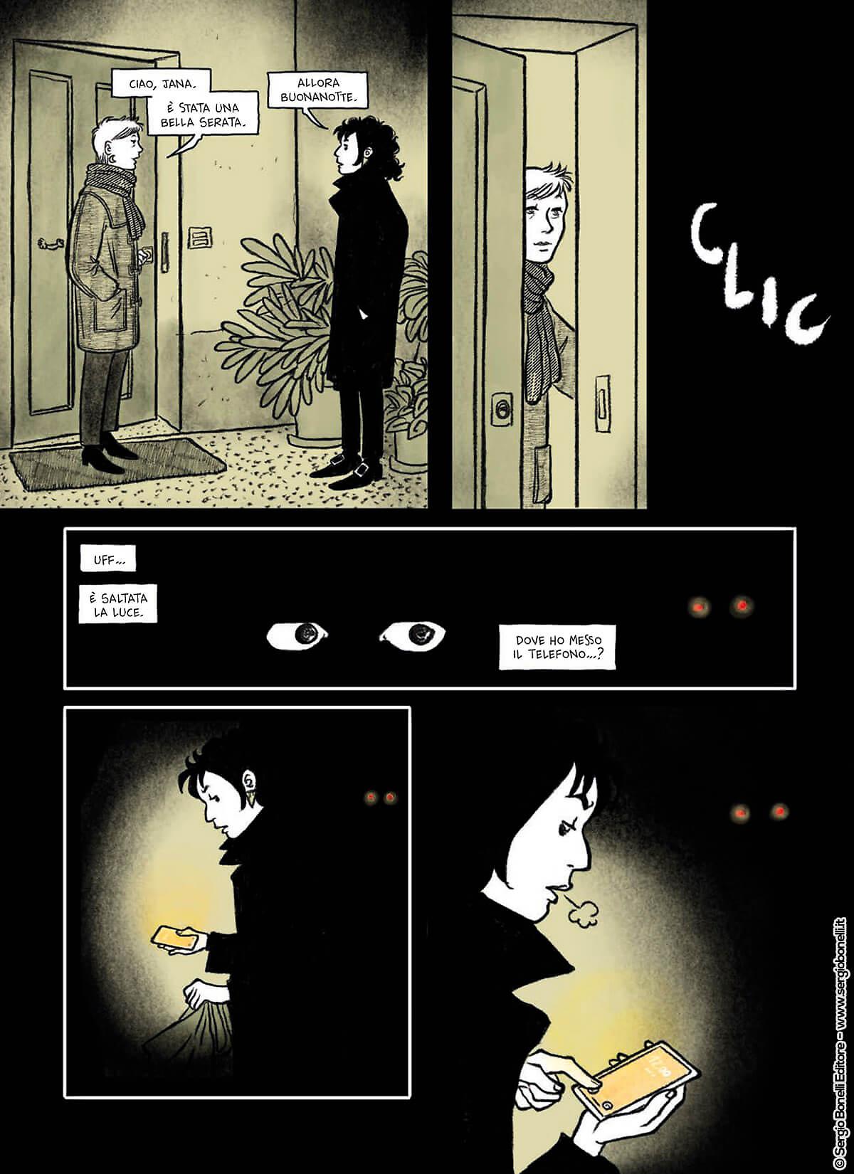 Viaggio Notturno, una tavola