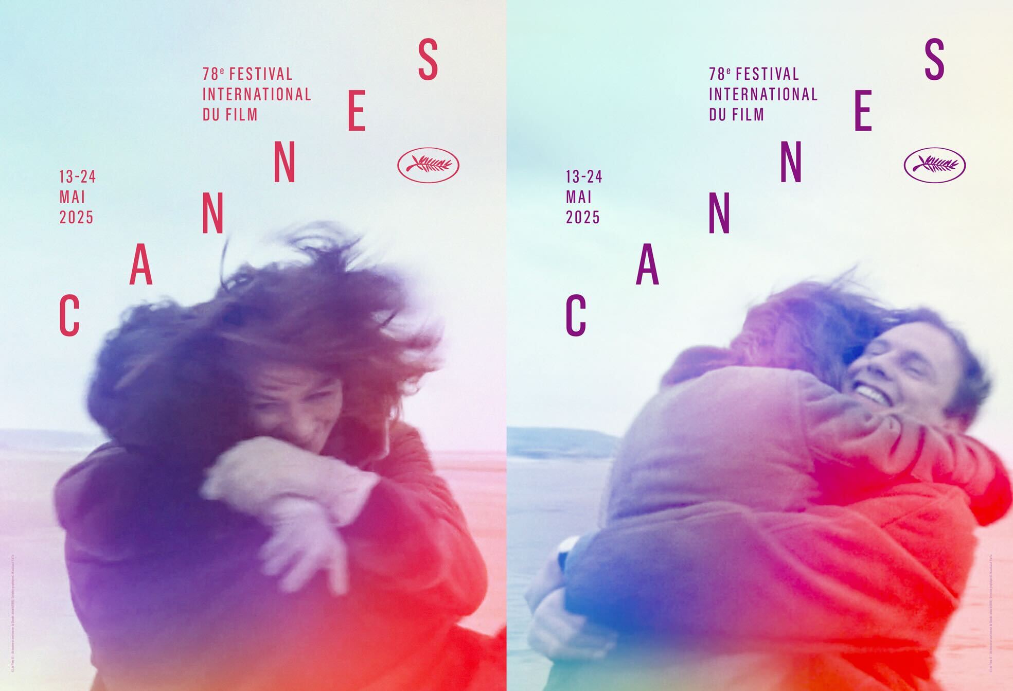 Il doppio poster del Festival di Cannes 2025
