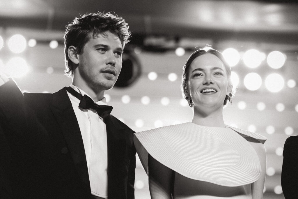 Emma Stone e Austin Butler sul red carpet di Eddington, a Cannes 2025