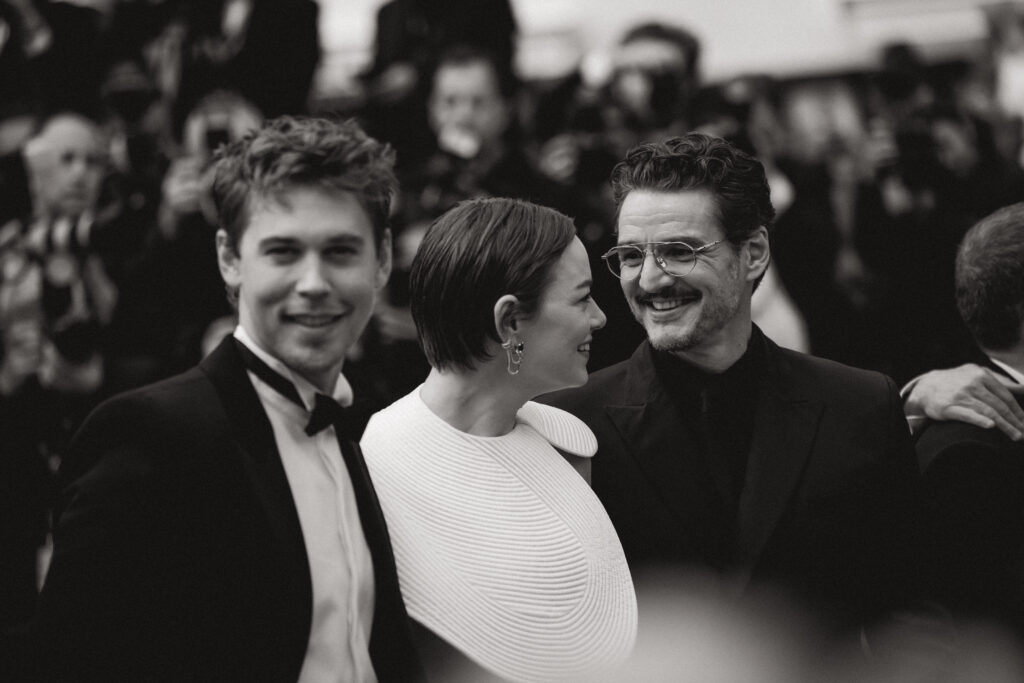 Austin Butler, Pedro Pascal e Emma Stone sul red carpet di Eddington, a Cannes 2025