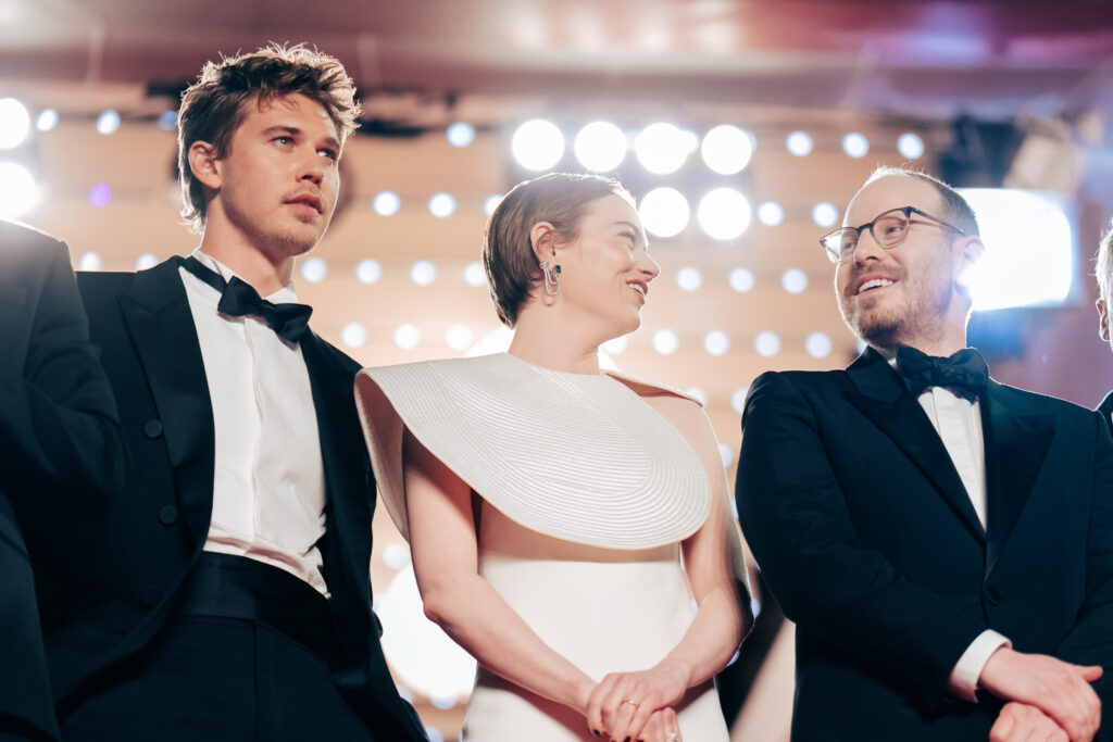 Austin Butler, Emma Stone e Ari Aster sul red carpet di Eddington, Cannes 2025